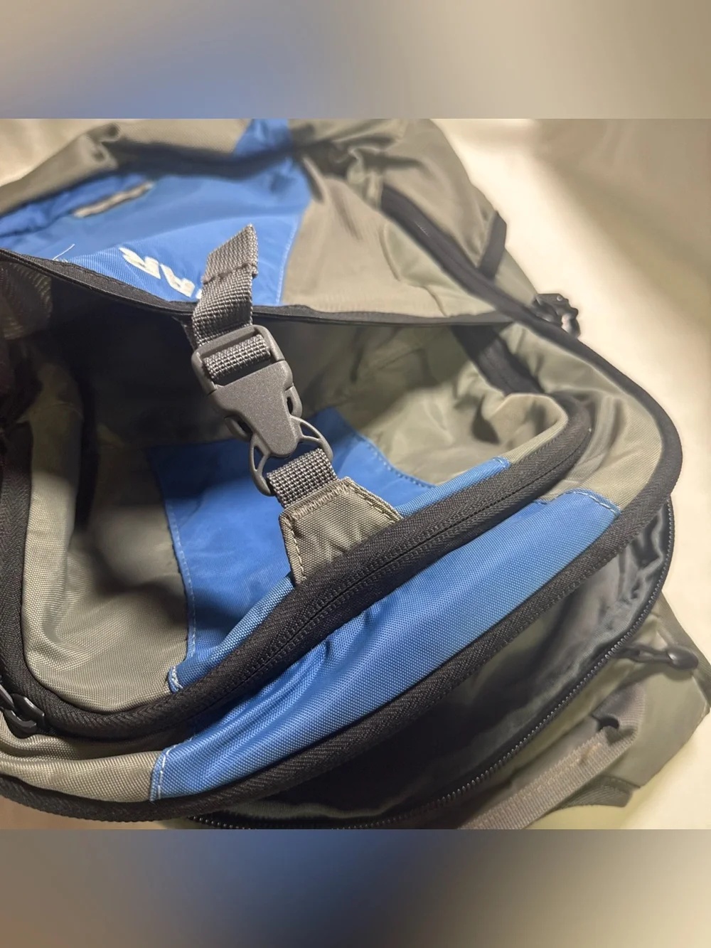 Ivar Revel Backpack Blue/Grey Backpack  Excellent Condition